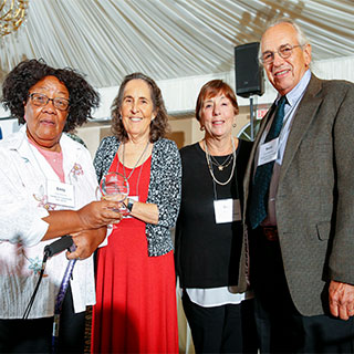 Marga Matheny, Emily Dempsey, Judy Austermiller and David Mackenzie of Center for Community Arts (CCA) in Cape May